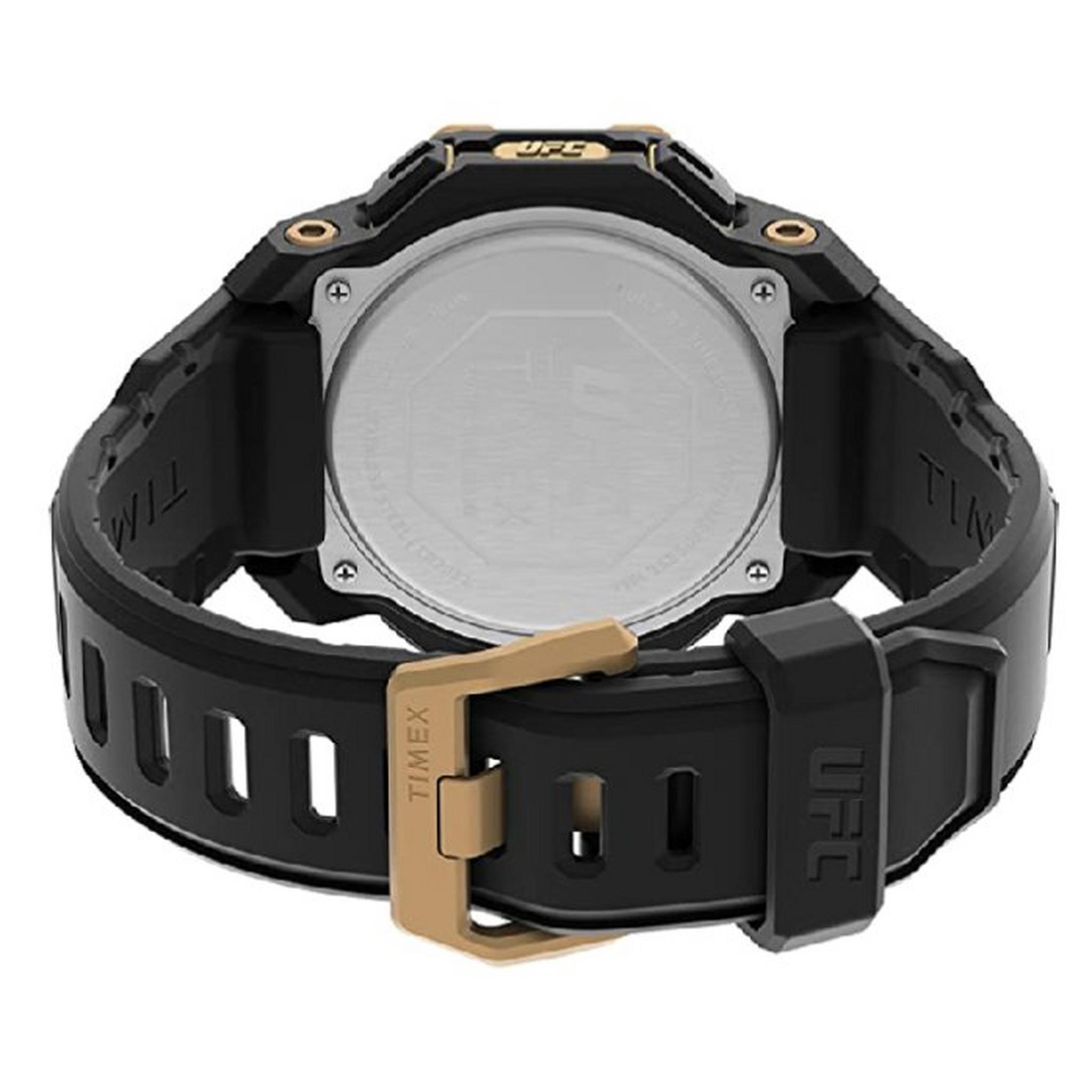 Timex Watch for Men, Digital, Resin Band, 48mm, TW2V89000 - Black