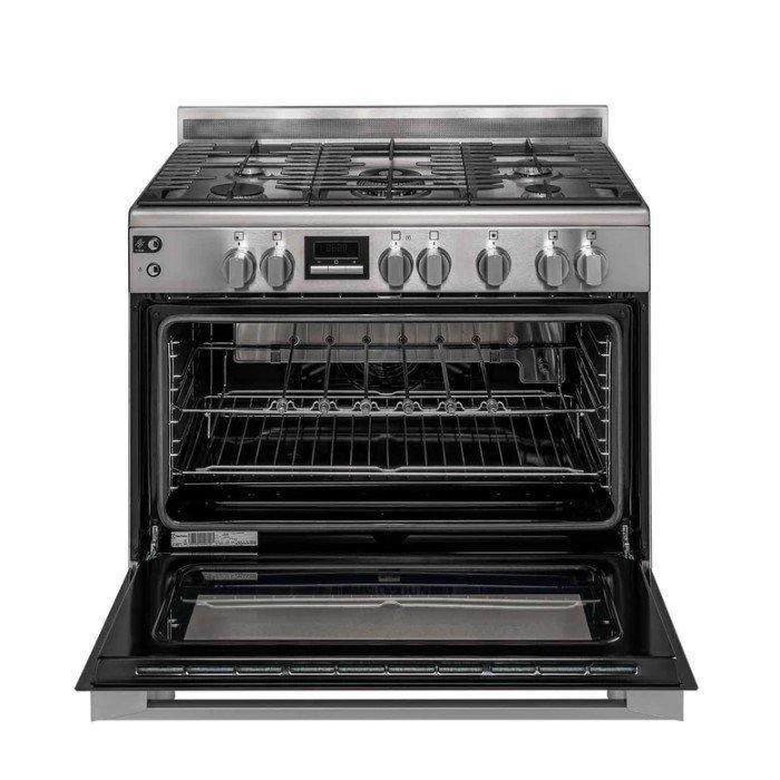 طباخ غاز 5 شعلات من الكترولوكس، 90×60 سم، EKG9241Z7X - اينوكس