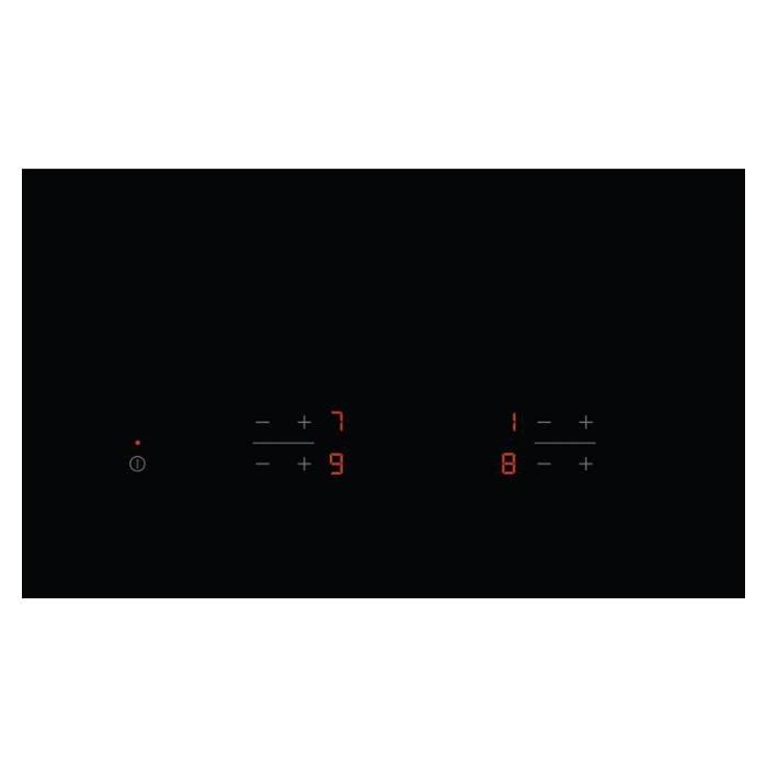 Electrolux 60cm built-in ceramic Electric Hob with 4 burners, 6500W, EHF6240XOK - Black