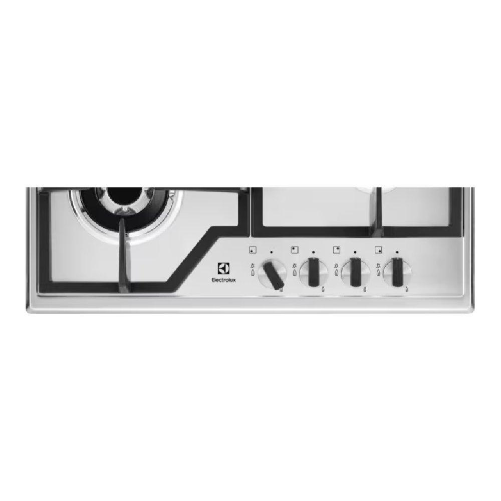 ELECTROLUX 4 Burners Built-in Gas Hob, 60cm, KGS6436X - Stainless Steel