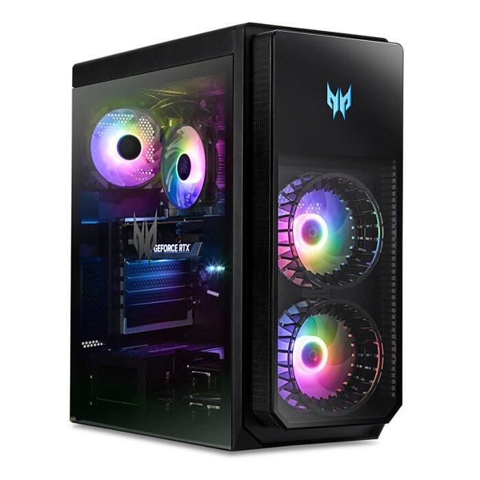 Acer Predator Orion 5000 P05-650, Intel Core i7, 32GB RAM, 1 TB SSD, Nvidia Geforce GTX 4070Ti, Windows 11 Home Gaming Desktop, DG.E3AEM.003 - Black