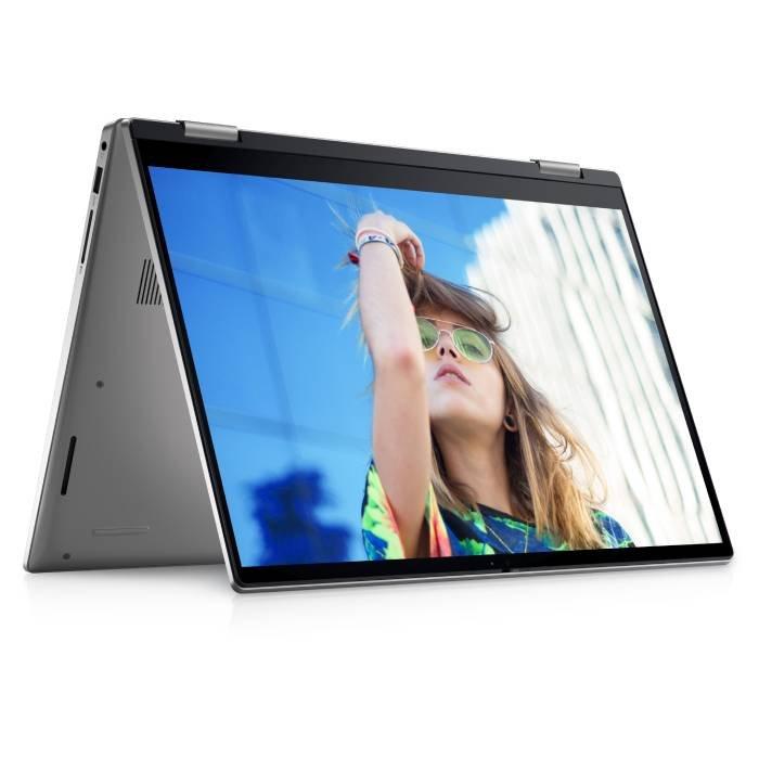 Dell Inspiron 14 Convertible Laptop, Intel Core i5 12th Gen, 8GB RAM, 256 GB SSD, 14-inch, Windows 11, Intel UHD graphics, 7420-INS-5009 - Sliver