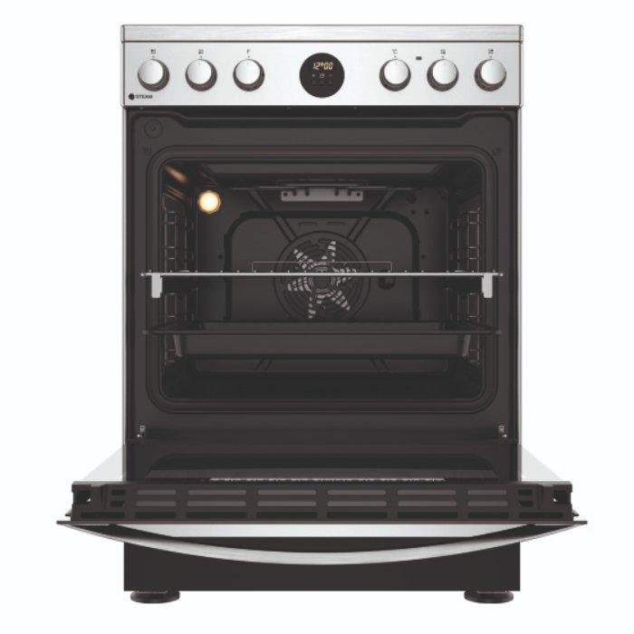 Indesit 4 Burners Electric Cooker 60X60 cm Ceramic Xcite