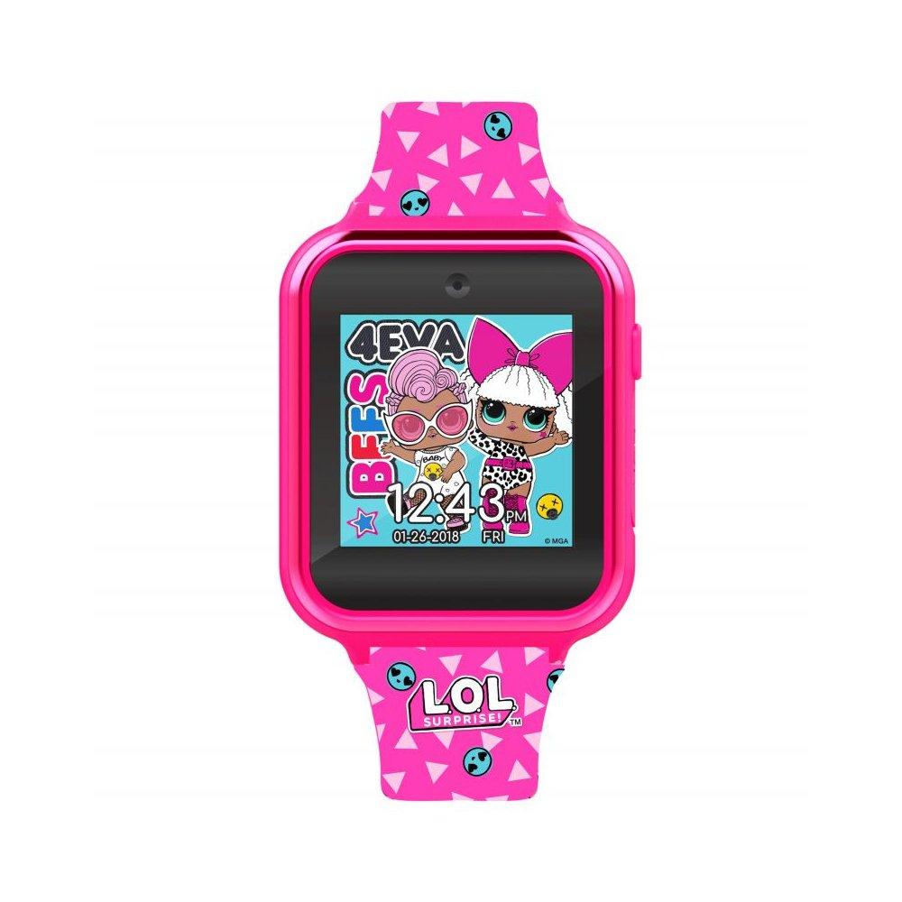Disney LOL Surprise Kids Smart Watch, Digital, 41mm, Rubber Strap, LOL4264ARG