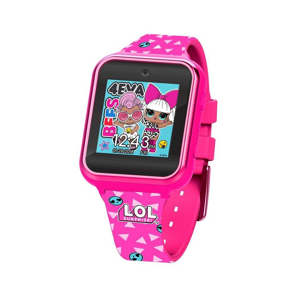 Disney LOL Surprise Kids Smart Watch, Digital, 41mm, Rubber Strap, LOL4264ARG