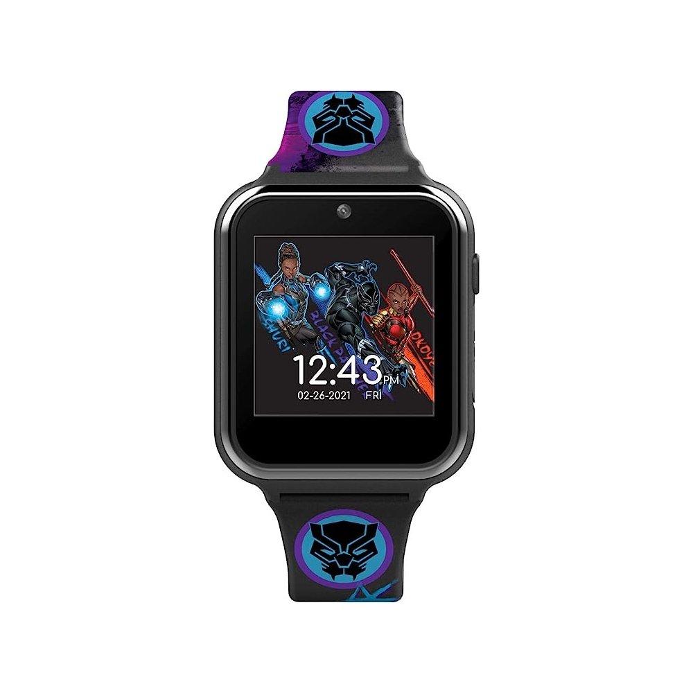 Disney Black Panther Kids Smart Watch, Digital, 41mm, Rubber Strap, AVG4608