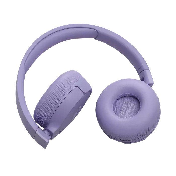 JBL Tune 670NC Wireless Adaptive Noise-Cancelling Over-Ear Headphones, JBLT670NCPUR - Purple