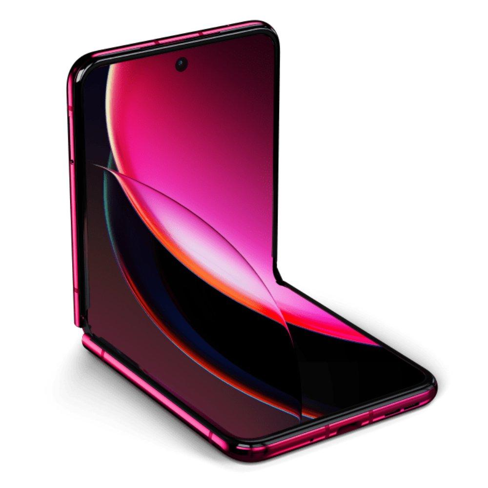 هاتف موتورولا رازر 40 الترا 5جي 6.9 بوصة - 256 جيجا بايت - 8 جيجا بايت رام - زهري