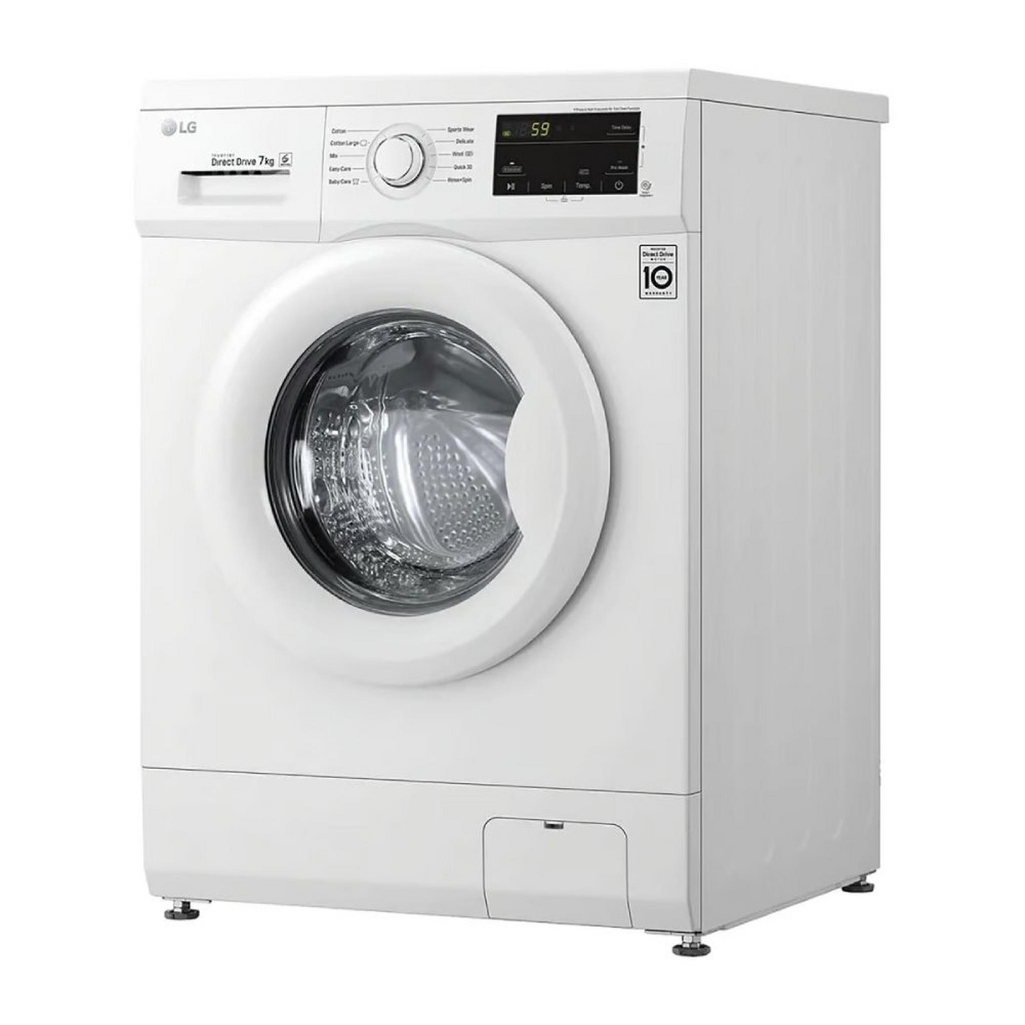 LG Front Load Washing Machine 7kg FH2J3QDNL02 - White