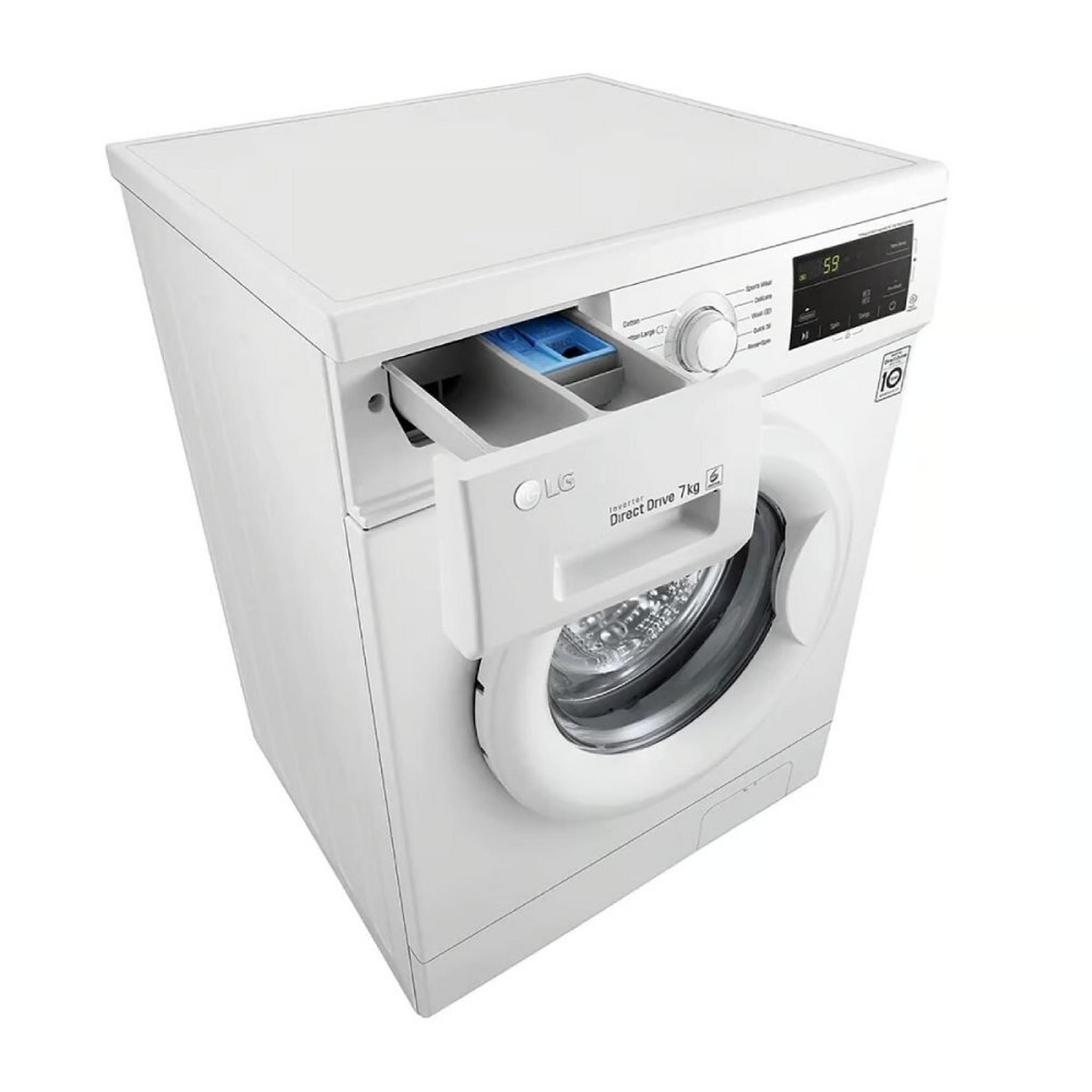 LG Front Load Washing Machine 7kg FH2J3QDNL02 - White