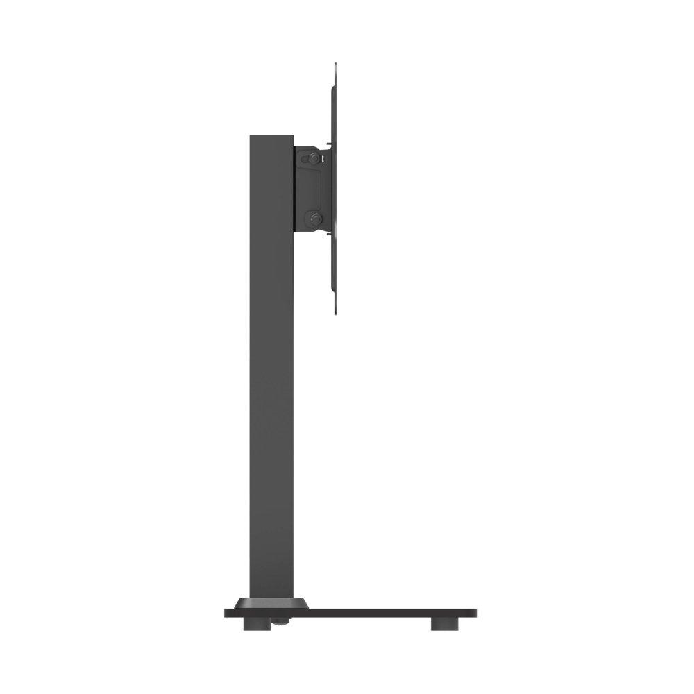 حامل تلفاز مع قاعدة زجاجية من ونسا، يناسب الشاشات بقياس 17 إلى 43 بوصة، بحجم 30 كجم، STS02-22 - أسود