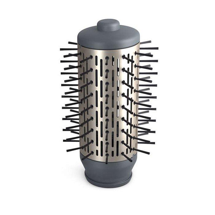 مصفف الشعر سلسلة 7000 من فيليبس، فرشاة حرارية دوارة لمزيد من الحجم وتصفيف الشعر، ملحقين، 1000 وات، BHA710/13 - أبيض/رمادي