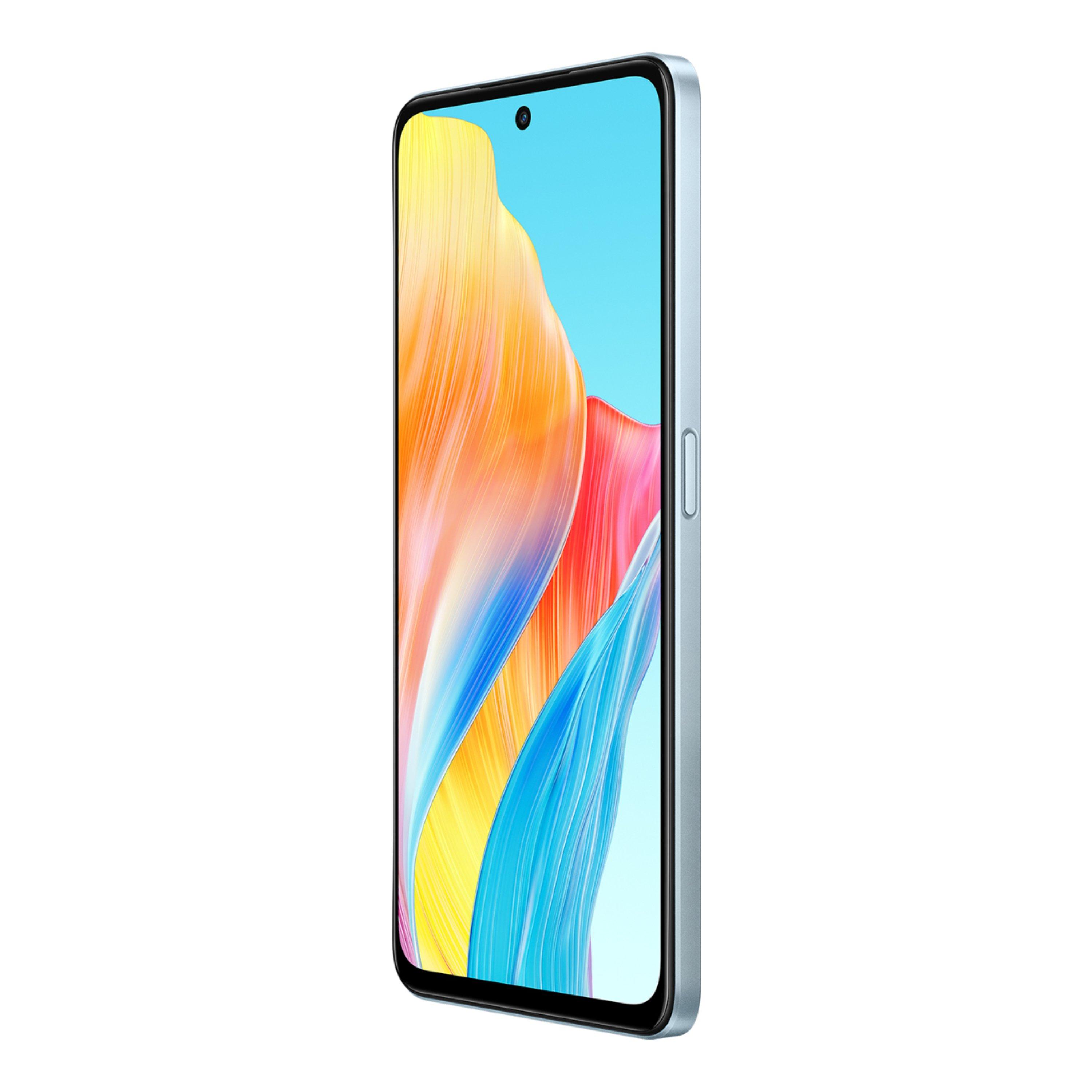 هاتف أوبو ايه 98 5 جي، رام 8 جيجابايت، 256 جيجابايت، 5جي - أزرق