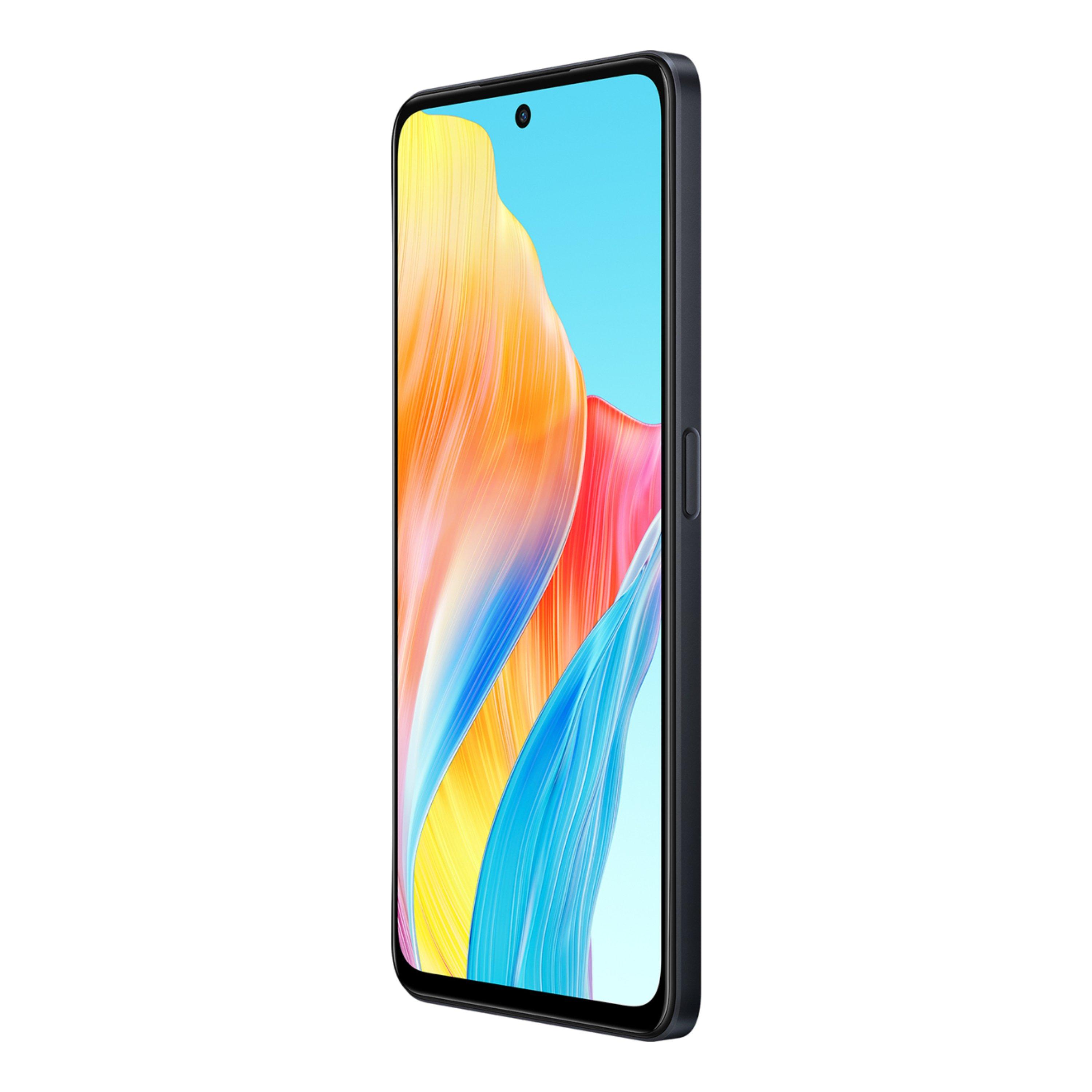 هاتف أوبو ايه 98 5 جي، مقاس 6.72، رام 8 جيجابايت، 256 جيجابايت، 5جي - أسود