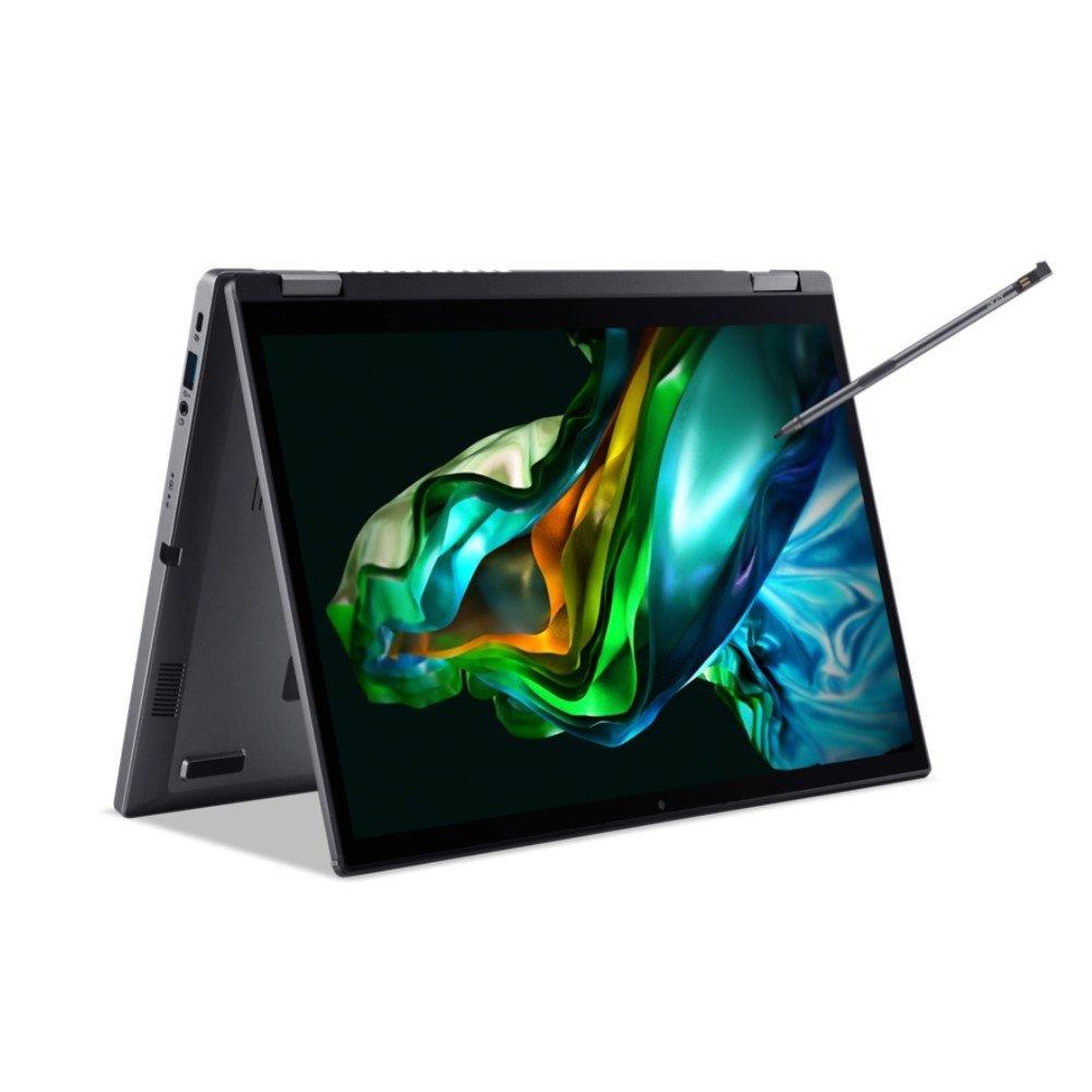 Acer Aspire 2-In-1 Convertible Laptop, Intel Core i7, 16GB RAM, 1TB SSD, 14-inch, Intel Graphics Iris X, Windows 11 Home, NX.KHKEM.003 – Grey