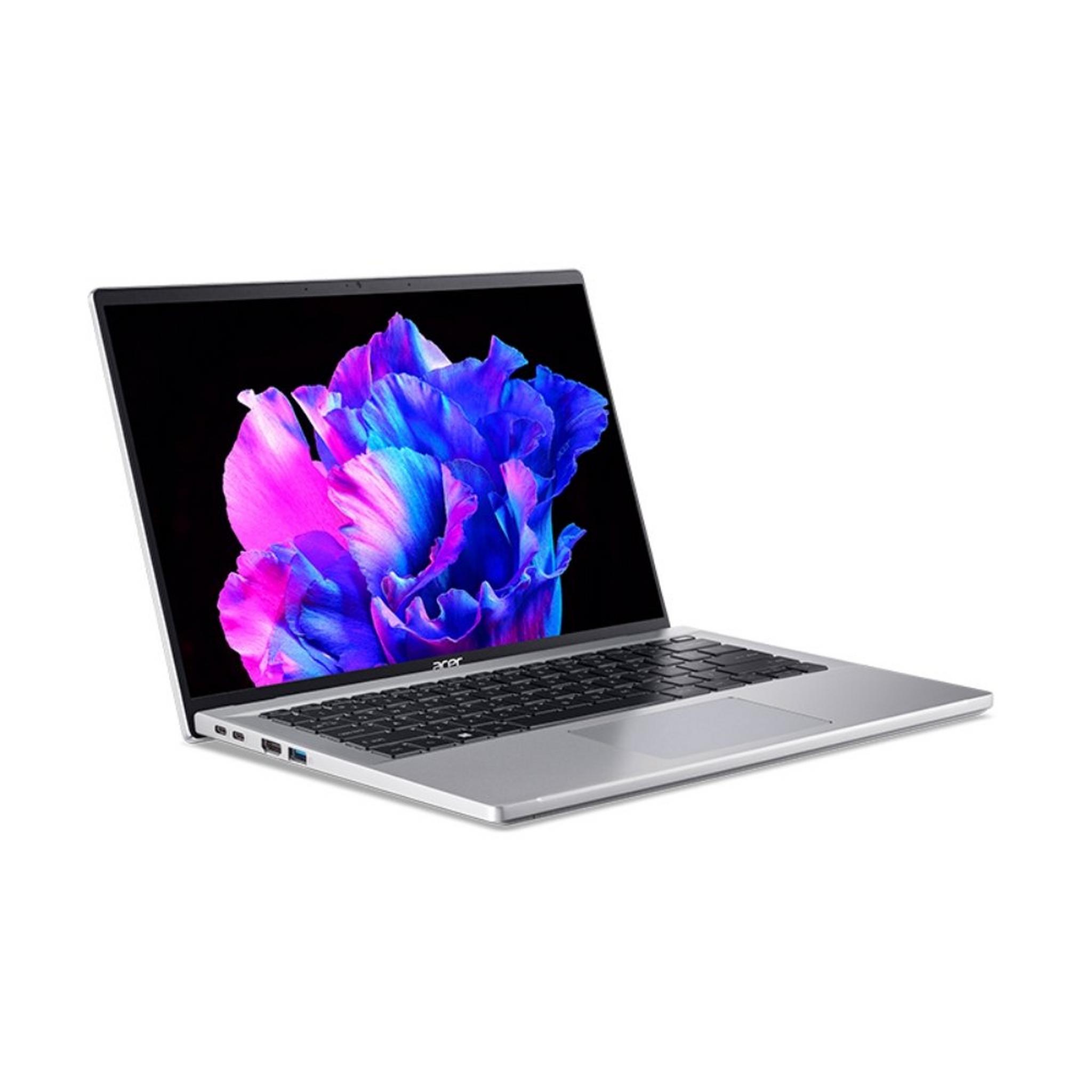 Acer Swift Go Laptop, Intel Core i7, 16GB RAM, 1TB SSD, 14-inch, Intel Graphics Shared, Windows 11 Home, NX.KMZEM.001 - Silver