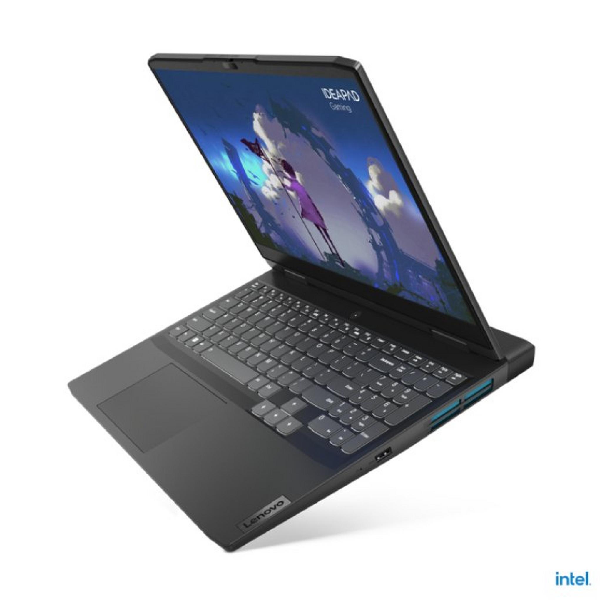 Lenovo IdeaPad 3 Gaming Laptop, Intel Core i5, 8GB RAM, 512GB, NVIDIA GeForce RTX 3050 4GB, 15.6-inch, Windows 11 Home, 82S90134AX - Grey