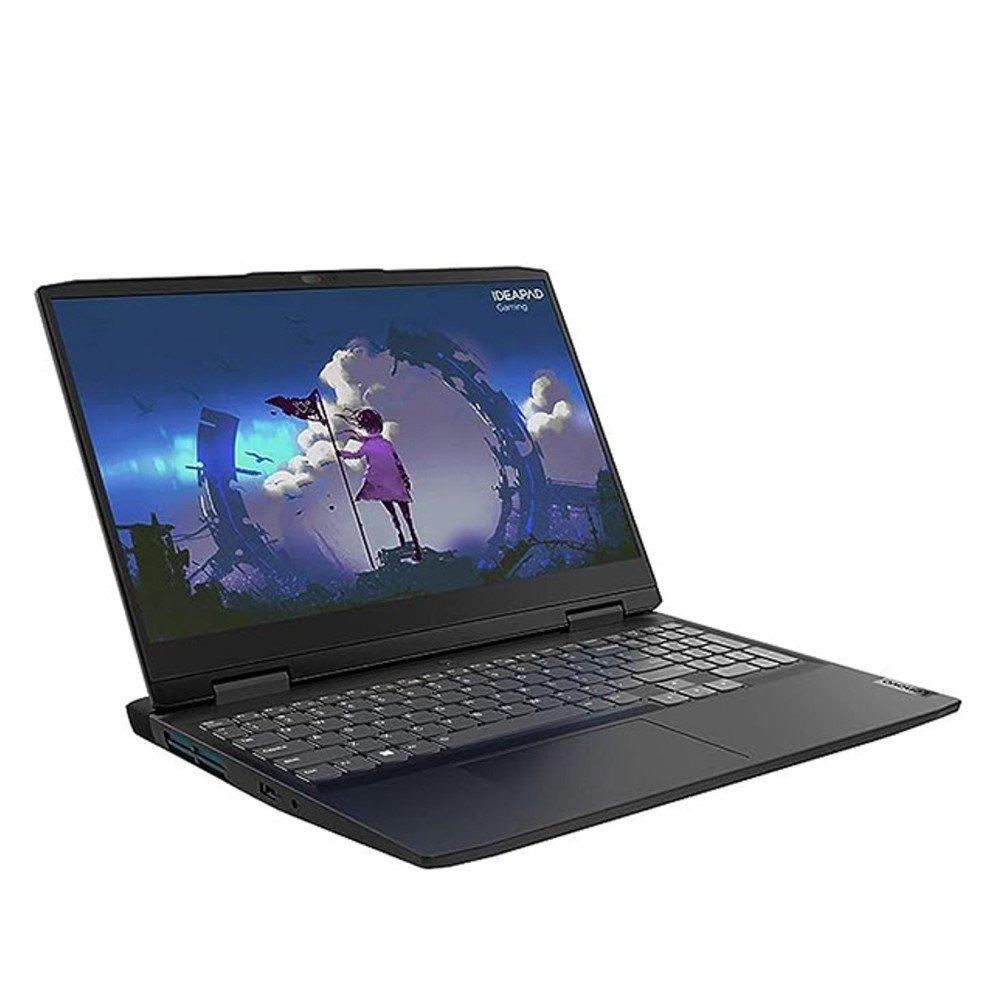 Lenovo IdeaPad 3 Gaming Laptop, AMD Ryzen 7 7735HS, 16GB RAM, 512GB SSD, NVIDIA GeForce RTX 4050 6GB, 15.6-inch, Windows 11 Home, 82SB00N6AX - Grey