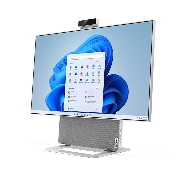 Lenovo IdeaCenter Yoga All in One 7 Desktop, AMD Ryzen 7, 32GB RAM, 1TB SSD, 27-inch, AMD Radeon RX 6600M 8GB, Windows 11 Home, F0GS000SAX – Gray