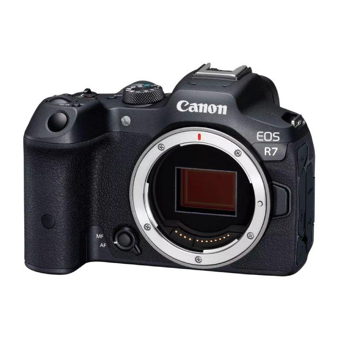 Canon EOS R7 Digital 32.5MP Camera + 50mm Lens, 5137C010AA - Black