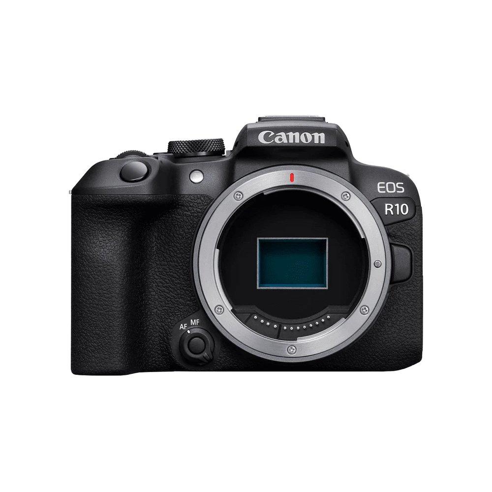 Canon EOS R10 Hybrid Camera + RF-S 18-45mm F4.5-6.3 IS STM Lens, 5331C010AA - Black