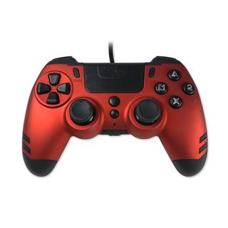 Buy Steelplay ps4/pc slimpack wired controller, jvamul00151 – red in Kuwait