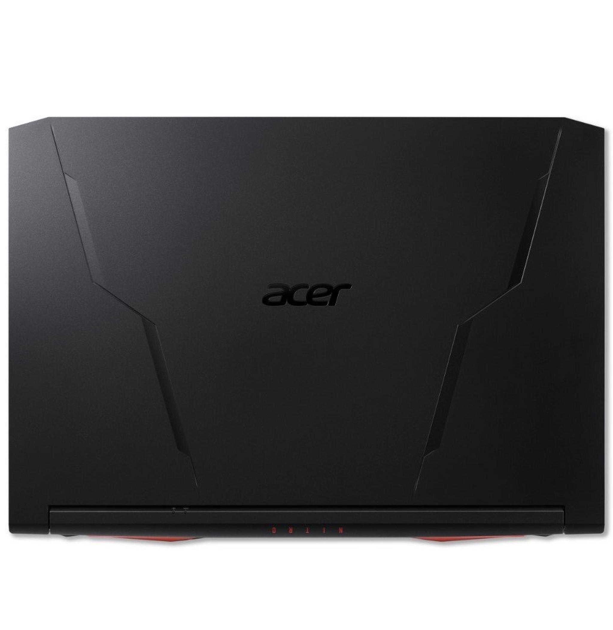 Acer Nitro 5 Gaming Laptop, AMD Ryzen 7 5800H, 16GB RAM, 512Gb SSD, 17.3-inch, NVIDIA GeForce RTX 3080, Windows 11 Home, NH.QBHEM.002- Black