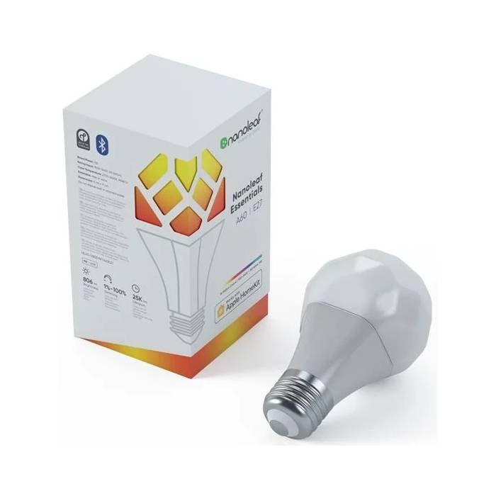 NANO LEAF Essentials Smart A60 Bulb, NF080B02-1A19E - Multicolor
