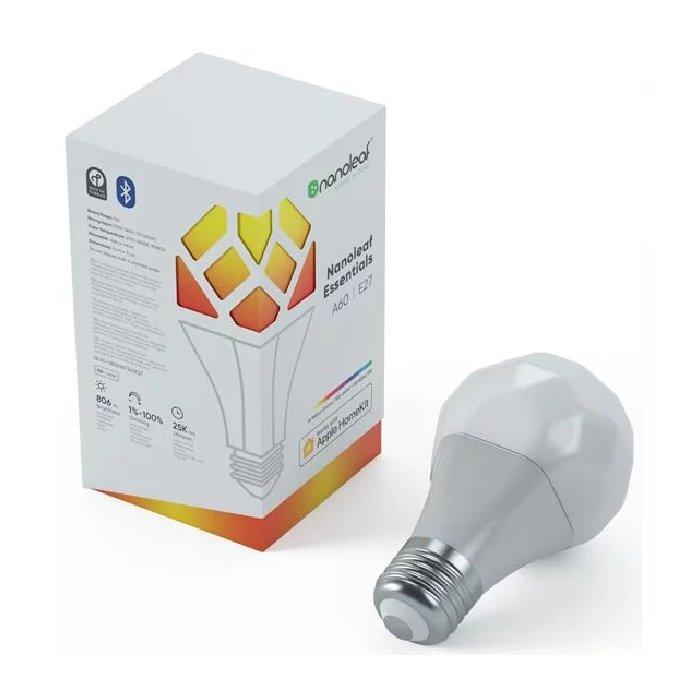 NANO LEAF Essentials Smart A60 Bulb, NF080B02-1A19E - Multicolor