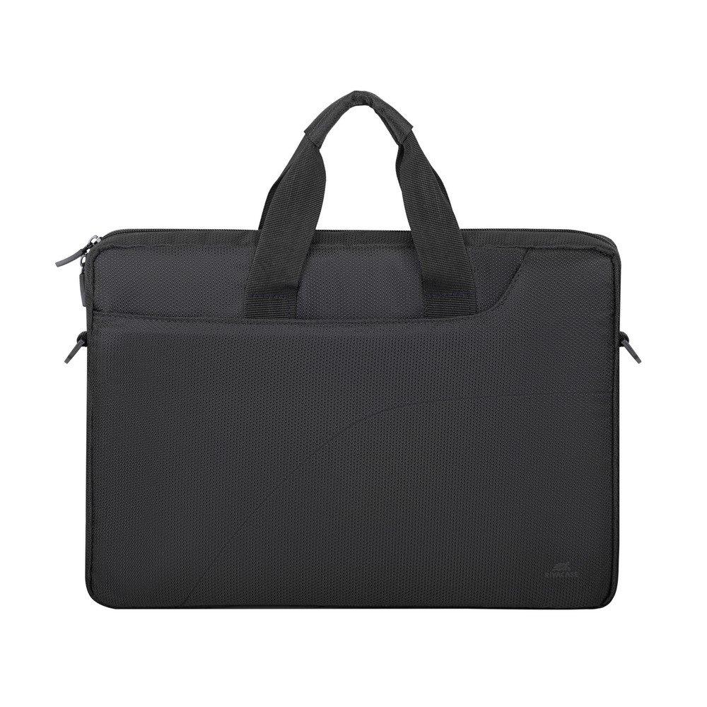 RIVACASE 15.6" Laptop Shoulder Bag, 8035 – Black