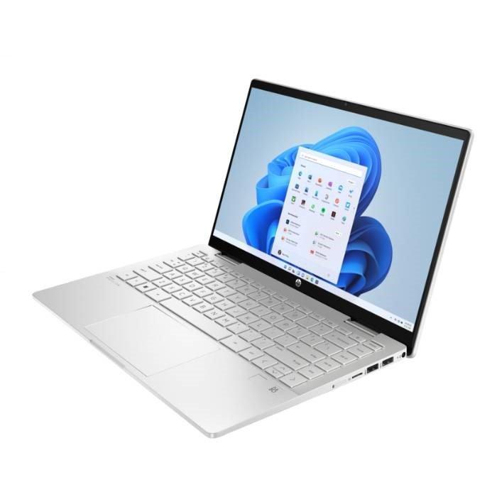 HP Pavilion x360 2-in-1 Laptop, intel Core i7 13th Gen, 16GB RAM, 1TBSSD, 14-inch, intel Iris Xe Graphics, Windows 11 Home, 14-EK1008NE – Silver