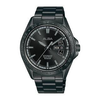 Buy Alba active watch for men, analog, 42mm, stainless steel strap, al4467x1 – black in Kuwait