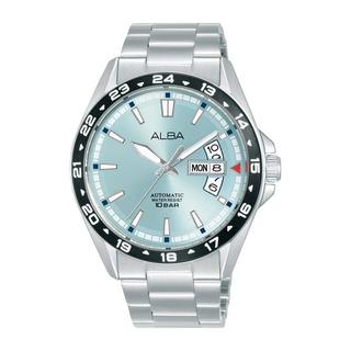 Buy Alba active watch for men, analog, 42mm, stainless steel strap, al4469x1 – silver in Kuwait