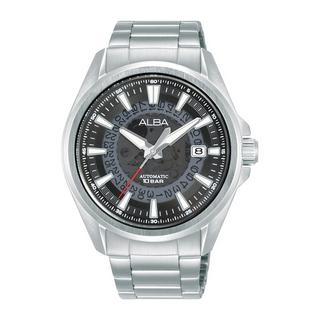 Buy Alba active men's watch,analog, 43mm, stainless steel strap, au4031x1 - silver in Kuwait
