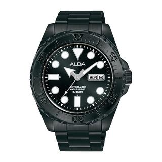 Buy Alba active men's watch,analog, 44mm, stainless steel strap, al4483x1 - black in Kuwait