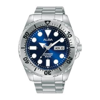 Buy Alba active men's watch,analog, 44mm, stainless steel strap, al4489x1 - silver in Kuwait