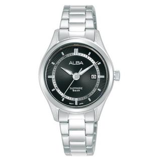 Buy Alba prestige ladies watch, analog , 30mm, stainless steel strap, ah7bq7x1 - silver in Kuwait