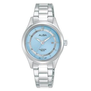 Buy Alba prestige ladies watch, analog ,30mm, stainless steel strap, ah7bq9x1 - silver in Kuwait