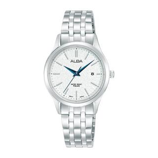 Buy Alba prestige watch for women, analog, 29mm, stainless steel strap, ah7bs3x1 – silver in Kuwait