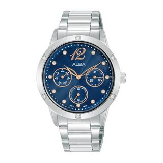 Buy Alba fashion watch for women, analog, 36mm, stainless steel strap, ap6713x1 – silver in Kuwait