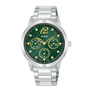 Buy Alba fashion watch for women, analog, 36mm, stainless steel strap, ap6715x1 – silver in Kuwait