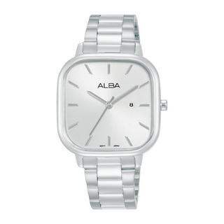 Buy Alba fashion watch for women, analog, 32mm, stainless steel strap, ah7bz5x1 – silver in Kuwait