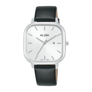 Buy Alba fashion watch for women, analog, 32mm, leather strap, ah7bz7x1 – black in Kuwait