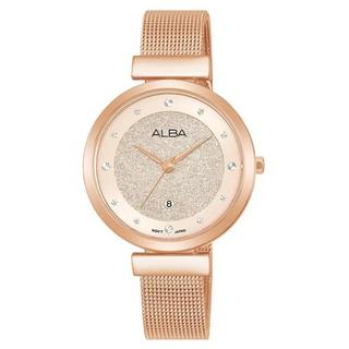 Buy Alba fashion watch for women, analog, 32mm, stainless steel strap, ah7ca0x1 – rose gold in Kuwait