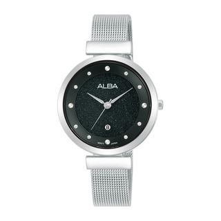 Buy Alba fashion watch for women, analog, 32mm, stainless steel strap, ah7ca5x1 – silver in Kuwait