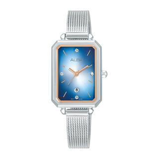 Buy Alba fashion watch for women, analog, 22mm, stainless steel strap, ah7cb7x1 – silver in Kuwait