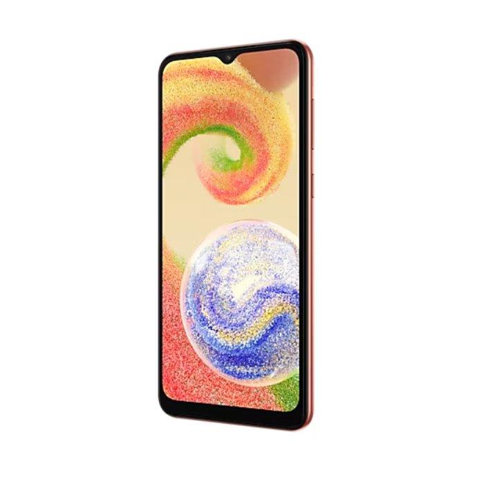 Samsung Galaxy A04 4G Phone, 6.5-inch, 4GB RAM, 64GB – Copper