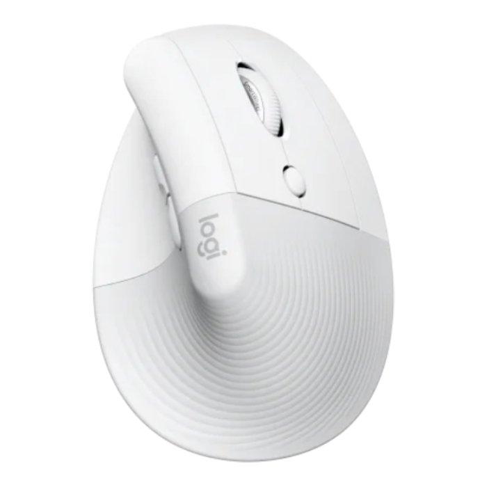 Buy Logitech lift bluetooth vertical ergonomic mouse - off-white in Kuwait