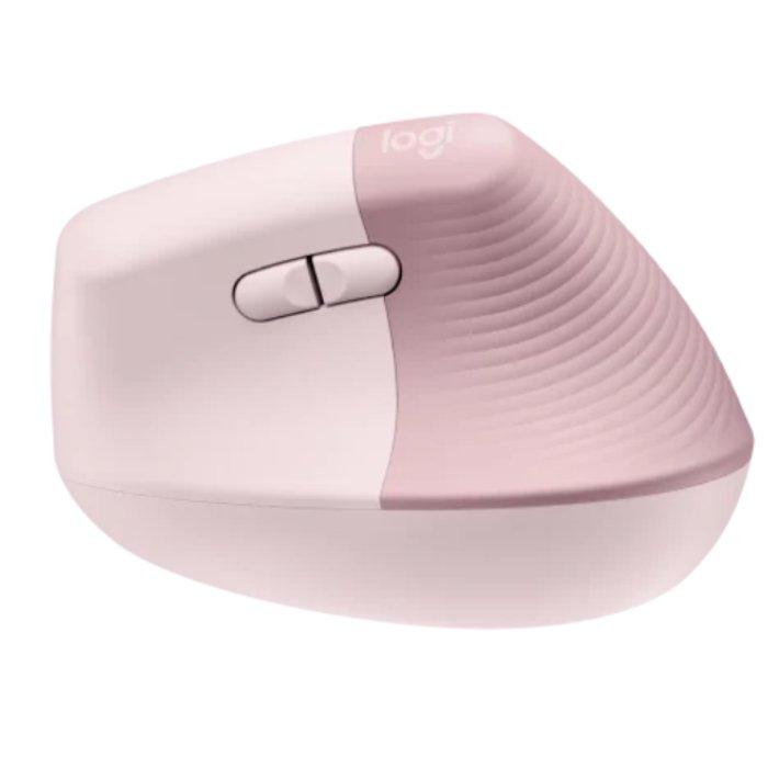 Logitech Lift Bluetooth Vertical Ergonomic Mouse - Rose