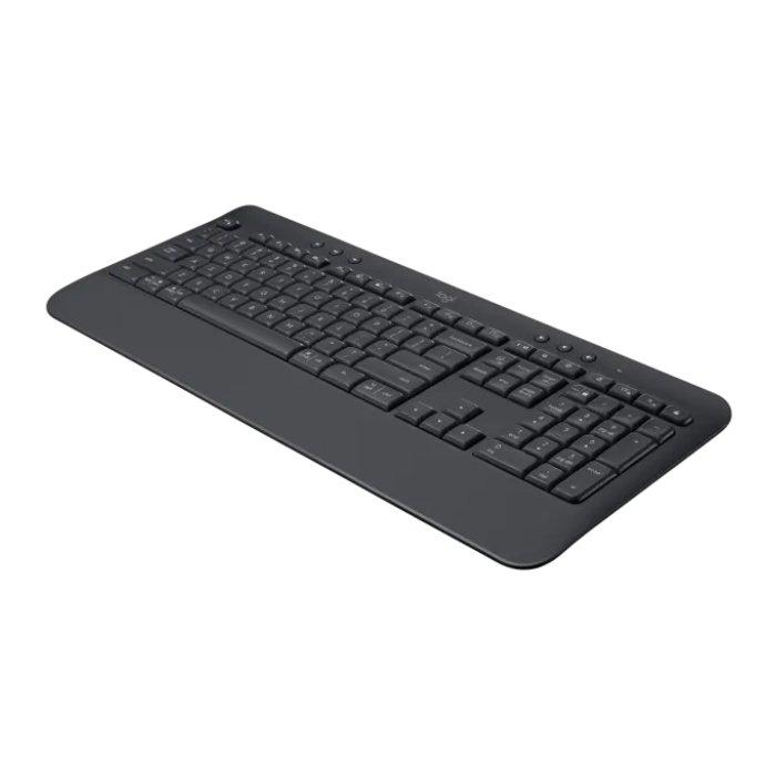 Logitech K650 Signature Bluetooth EN/AR keyboard - Graphite
